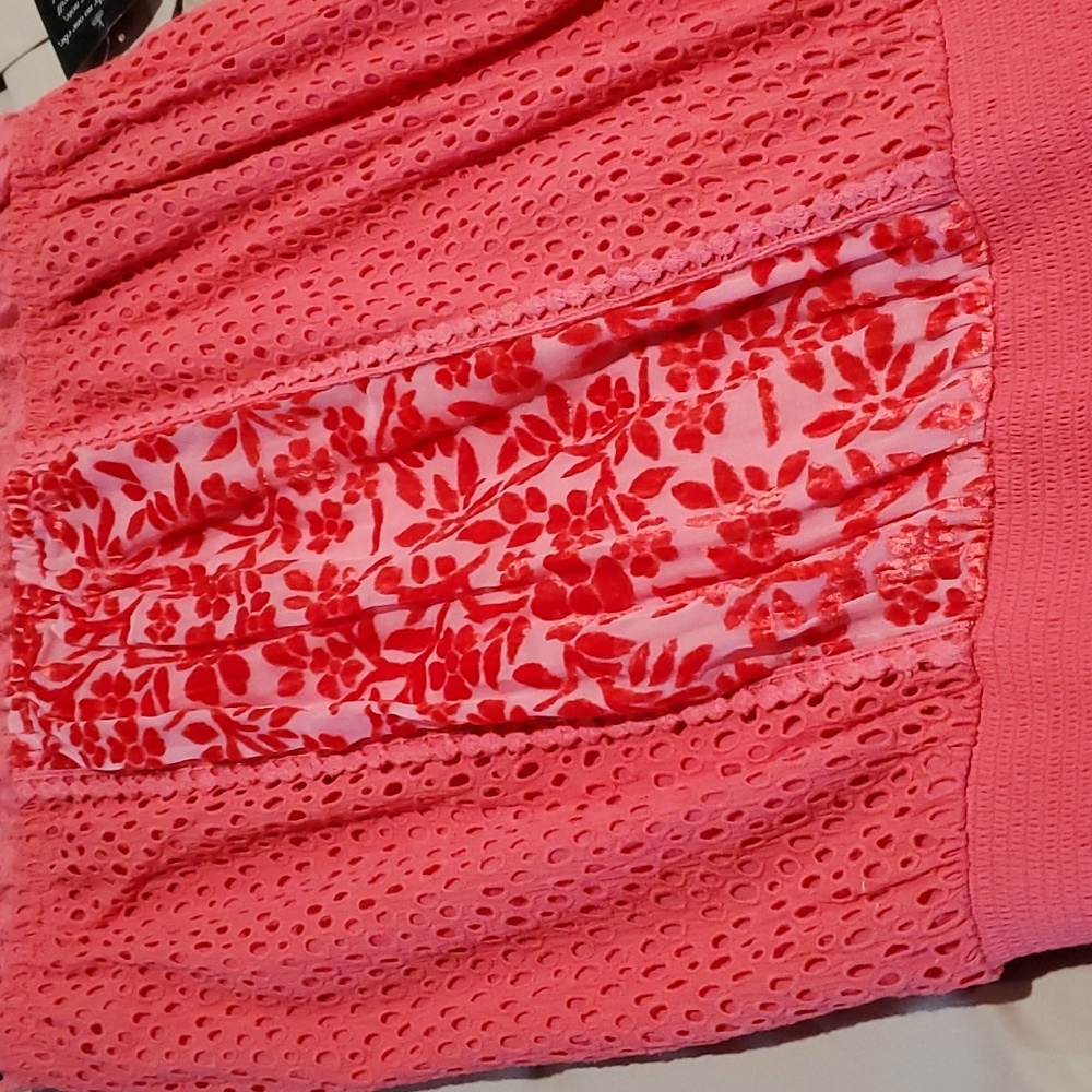 Boston Proper maxi dress.  Orangish/pinkish color.